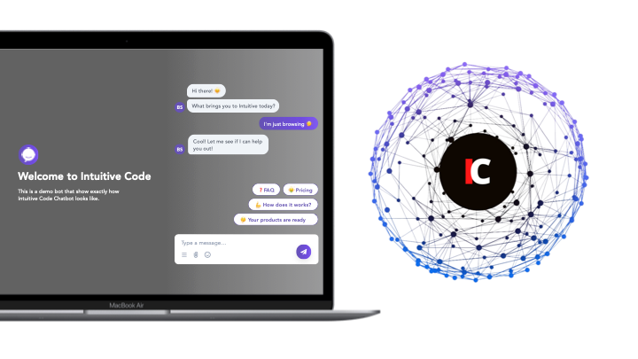 Intuitive Code Turnkey Tech Solutions. A New Live Chatbot for Your Business