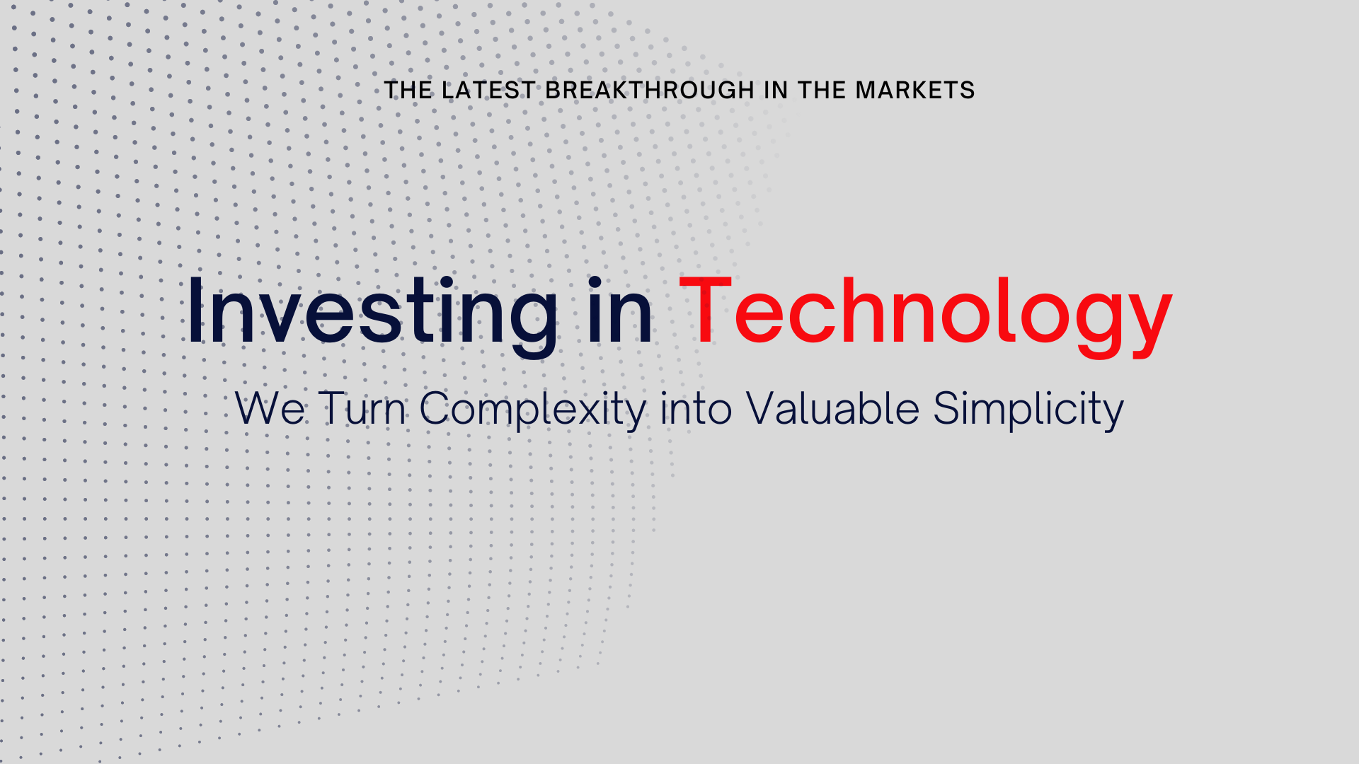 Tech Stocks Explode on New Round of Genius Massive Buying. Investing in Technology Becomes Most Popular Series