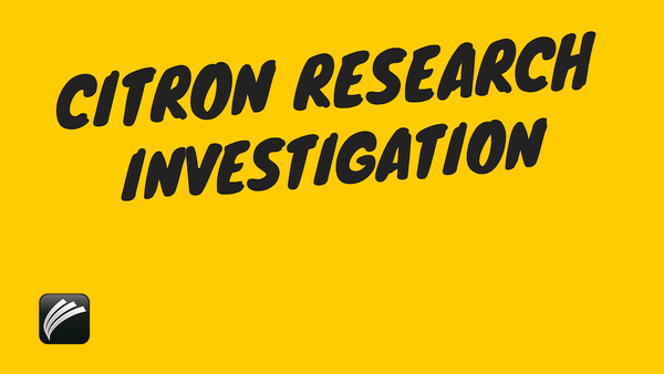 Citron Research Needs to Be Investigated by SEC and FBI