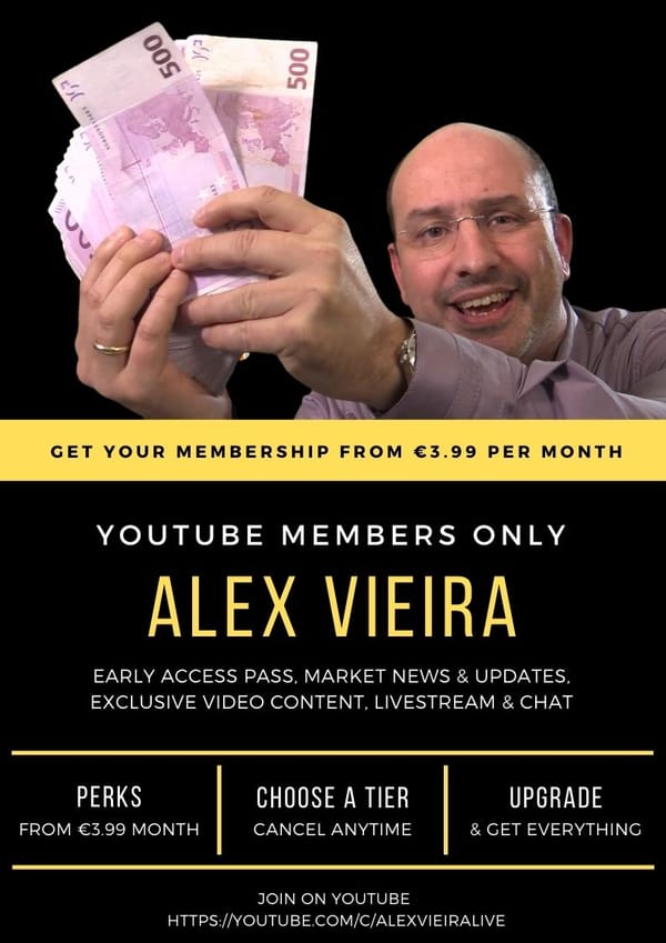 World's Greatest BitCoin Investor Alex Vieira Live on YouTube $37,000