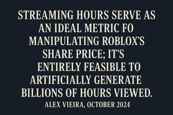 Why ROBLOX Became Wall Street’s Ultimate Playground for Share Price Manipulation—How Does the Game Work?